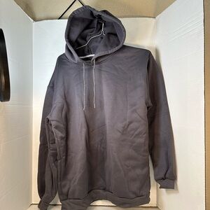 Gray Hoodie Sweatshirt